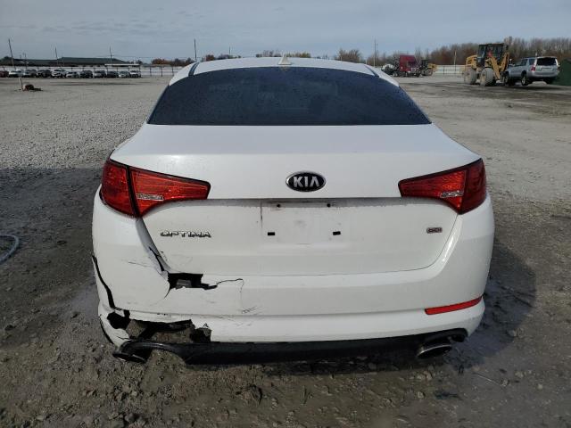 KNAGM4A7XD5317778 - 2013 KIA OPTIMA LX WHITE photo 6