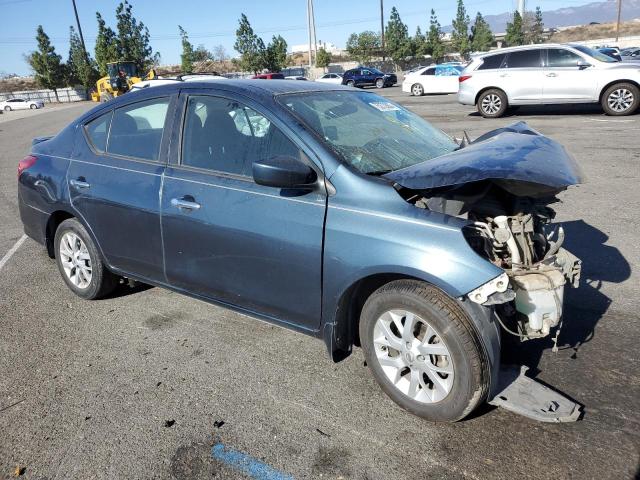 3N1CN7AP6HL819227 - 2017 NISSAN VERSA S BLUE photo 4