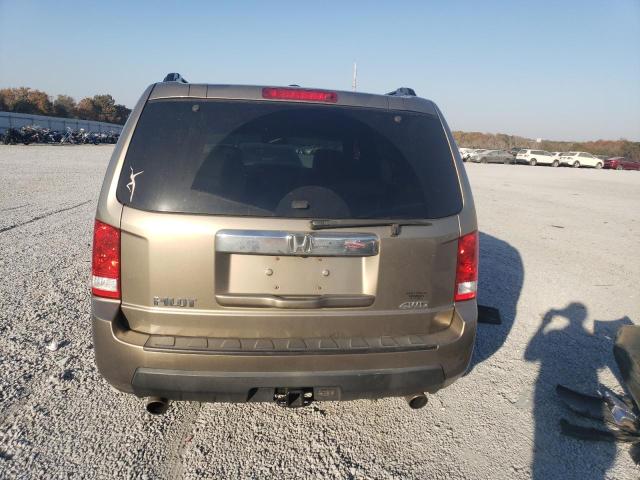 5FNYF4H56BB053346 - 2011 HONDA PILOT EXL GOLD photo 6