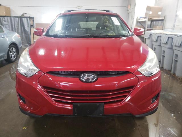 KM8JU3AC3CU525937 - 2012 HYUNDAI TUCSON GLS RED photo 5