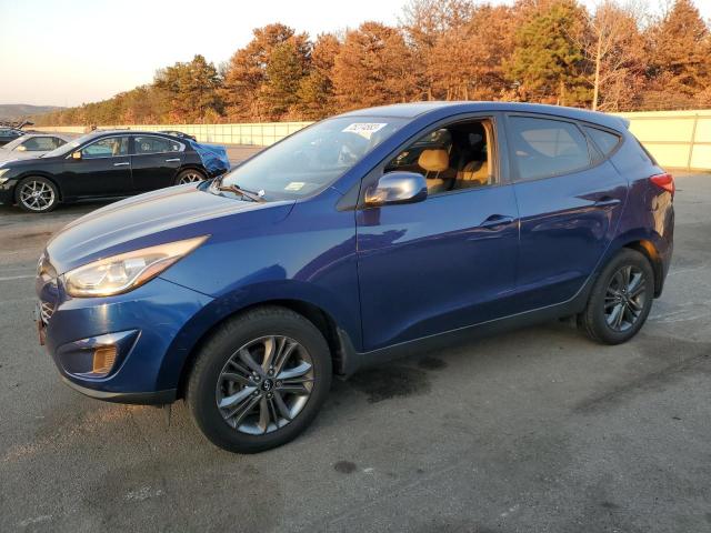 KM8JT3AF5EU922114 - 2014 HYUNDAI TUCSON GLS BLUE photo 1