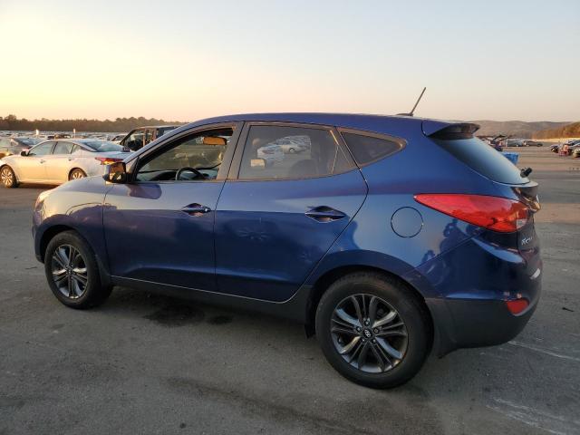 KM8JT3AF5EU922114 - 2014 HYUNDAI TUCSON GLS BLUE photo 2