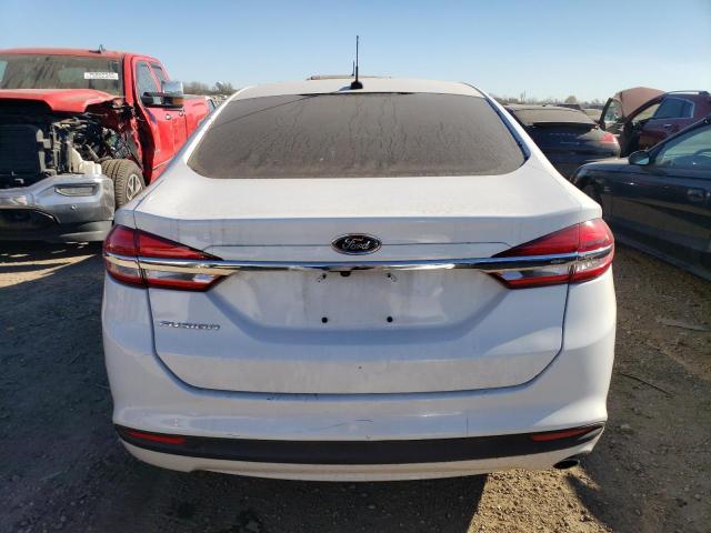 3FA6P0UU0JR239266 - 2018 FORD FUSION S HYBRID WHITE photo 6