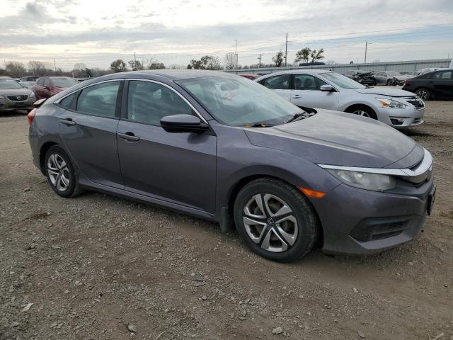 19XFC2F58GE064126 - 2016 HONDA CIVIC LX GRAY photo 4