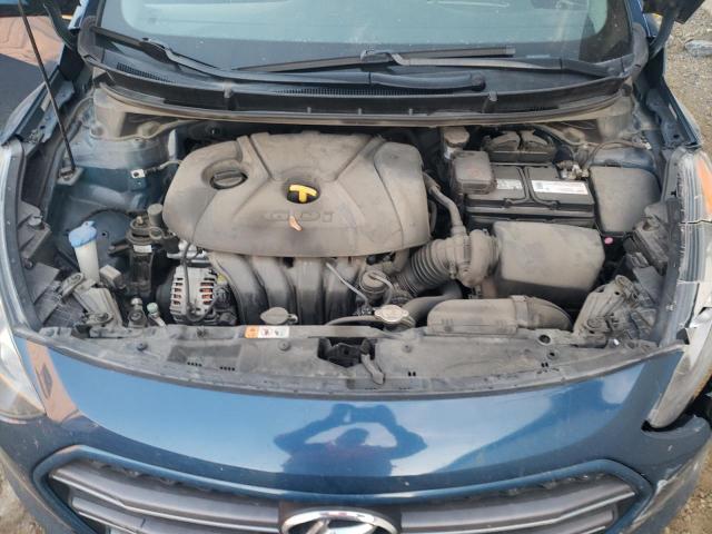 KMHD35LH5GU265230 - 2016 HYUNDAI ELANTRA GT BLUE photo 11