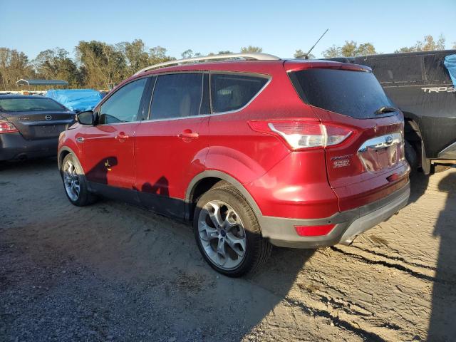 1FMCU0JX6EUA19208 - 2014 FORD ESCAPE TITANIUM BURGUNDY photo 2