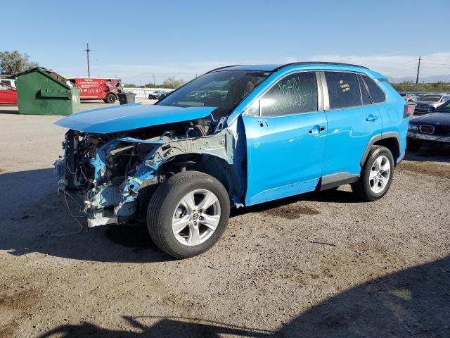 2T3W1RFVXLC049884 - 2020 TOYOTA RAV4 XLE BLUE photo 1