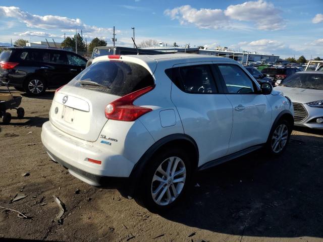 JN8AF5MVXET356309 - 2014 NISSAN JUKE S WHITE photo 3