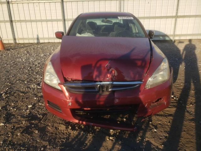 1HGCM56747A022107 - 2007 HONDA ACCORD EX RED photo 5