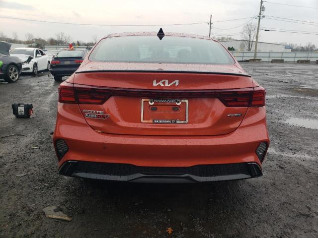 3KPF54AD7PE560457 - 2023 KIA FORTE GT LINE ORANGE photo 6