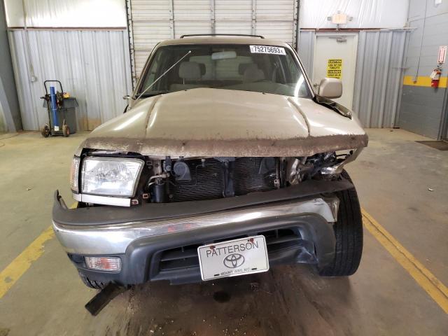 JT3HN86R029066625 - 2002 TOYOTA 4RUNNER SR5 GOLD photo 5