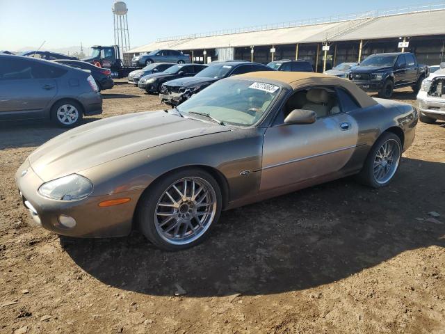 SAJDA42C61NA18525 - 2001 JAGUAR XK8 BEIGE photo 1
