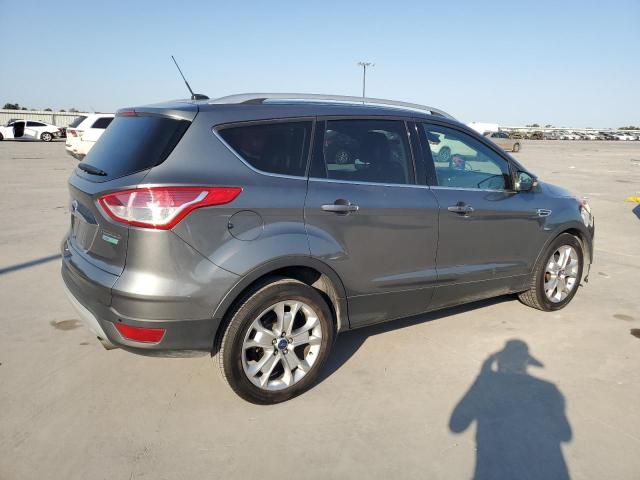 1FMCU0JX6EUC91497 - 2014 FORD ESCAPE TITANIUM GRAY photo 3