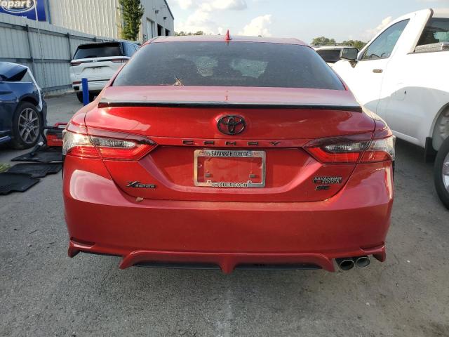 4T1G11AK5PU136012 - 2023 TOYOTA CAMRY SE NIGHT SHADE RED photo 6