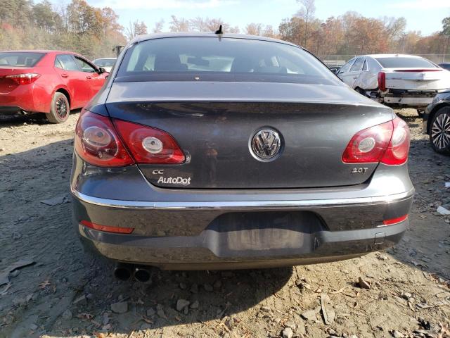 WVWHP7AN0CE533989 - 2012 VOLKSWAGEN CC LUXURY SILVER photo 6