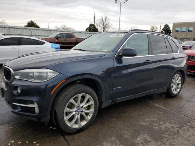 5UXKS4C50G0N13114 - 2016 BMW X5 XDRIVE35D BLUE photo 1