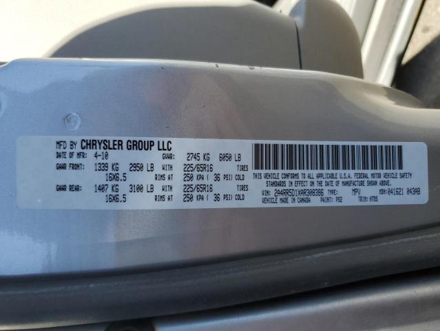 2A4RR5D1XAR308386 - 2010 CHRYSLER TOWN & COU TOURING 银色 照片 13