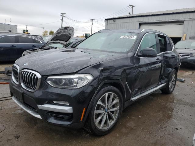 5UXTR9C55JLC69773 - 2018 BMW X3 XDRIVE30I BLACK photo 1