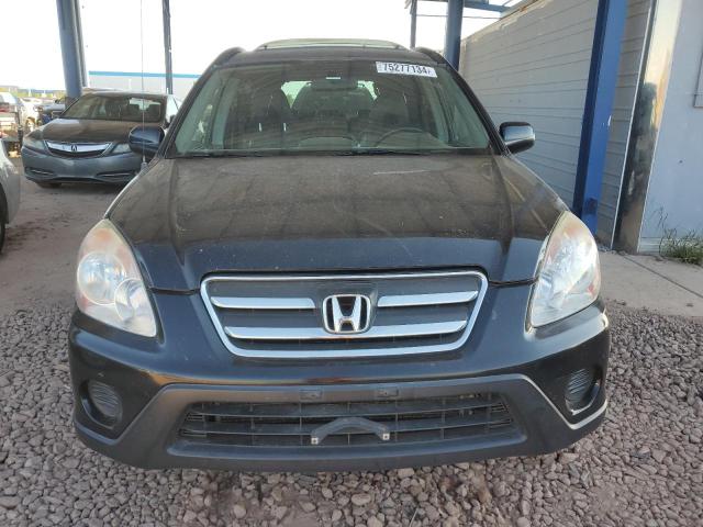 JHLRD78945C023684 - 2005 HONDA CR-V SE BLACK photo 5