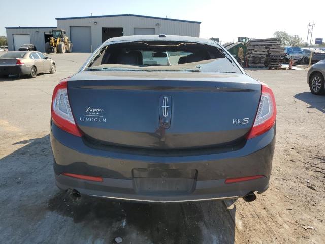 1LNHL9DK8DG614264 - 2013 LINCOLN MKS CHARCOAL photo 6