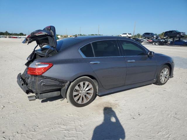 1HGCR3F81DA012385 - 2013 HONDA ACCORD EXL GRAY photo 3