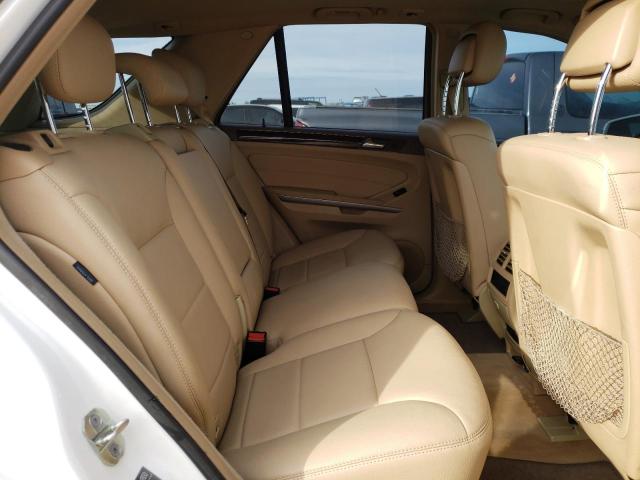 4JGBB8GB5BA728656 - 2011 MERCEDES-BENZ ML 350 4MATIC WHITE photo 11