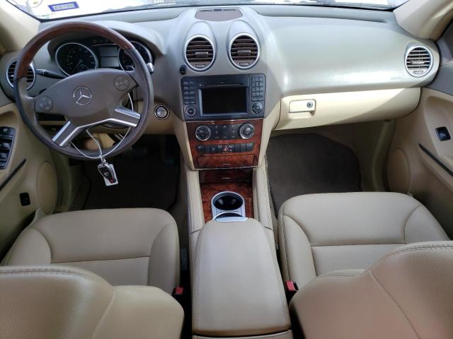 4JGBB8GB5BA728656 - 2011 MERCEDES-BENZ ML 350 4MATIC WHITE photo 8