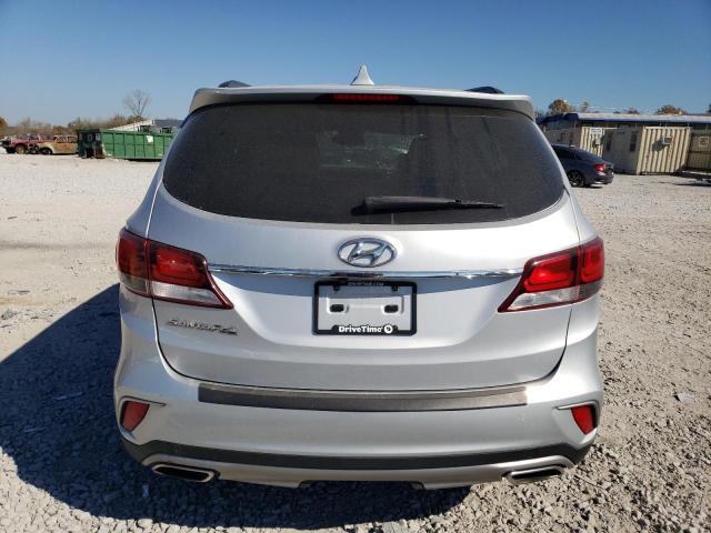 KM8SM4HF0HU194641 - 2017 HYUNDAI SANTA FE SE SILVER photo 6