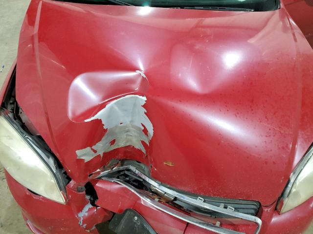 2G1WB58KX89170142 - 2008 CHEVROLET IMPALA LS RED photo 11