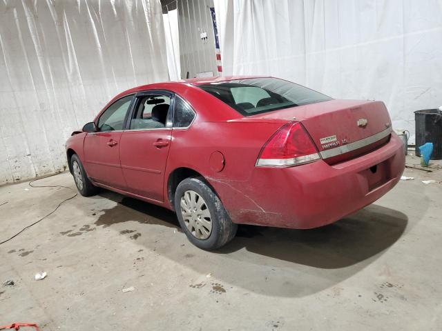 2G1WB58KX89170142 - 2008 CHEVROLET IMPALA LS RED photo 2