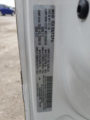 ZFBERFAB4H6E91380 - 2017 RAM PROMASTER თეთრი ფოტო 13