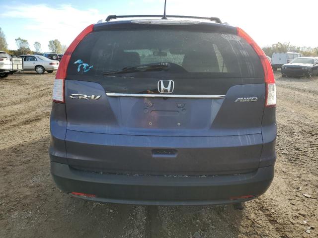 2HKRM4H7XDH608167 - 2013 HONDA CR-V EXL BLUE photo 6