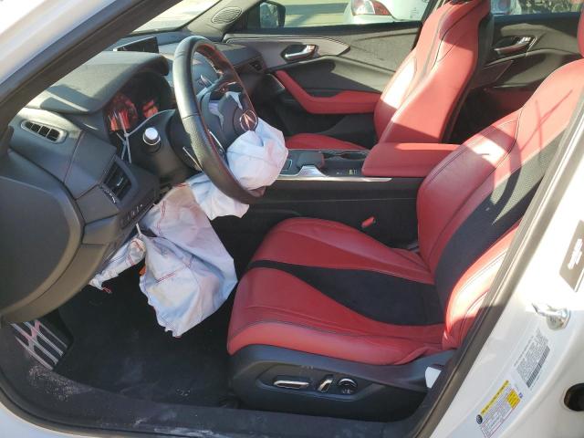 19UUB6F51MA007686 - 2021 ACURA TLX TECH A Weiß Foto 7