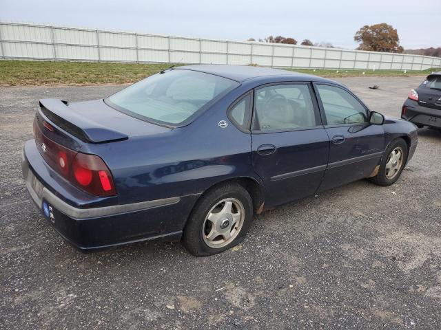 2G1WH55K719275102 - 2001 CHEVROLET IMPALA LS BLUE photo 3