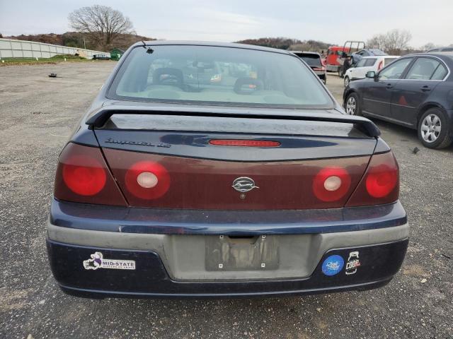 2G1WH55K719275102 - 2001 CHEVROLET IMPALA LS BLUE photo 6