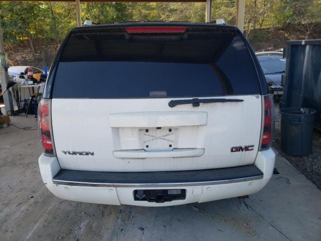 1GKFK63847J272357 - 2007 GMC YUKON DENALI WHITE photo 6