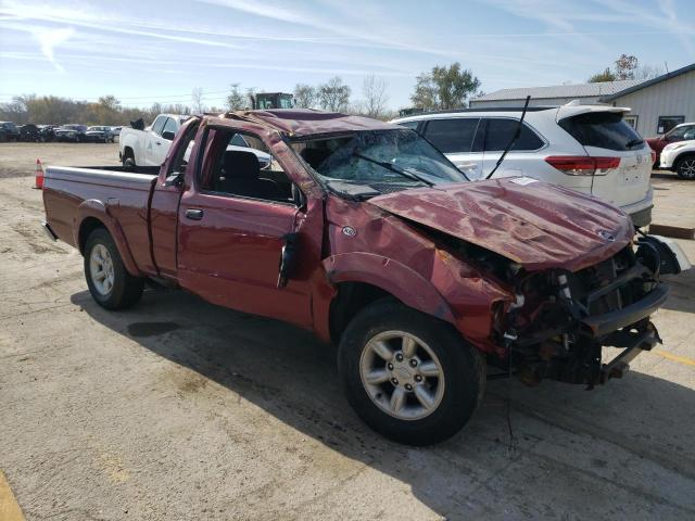 1N6DD26T14C470025 - 2004 NISSAN FRONTIER KING CAB XE BURGUNDY photo 4