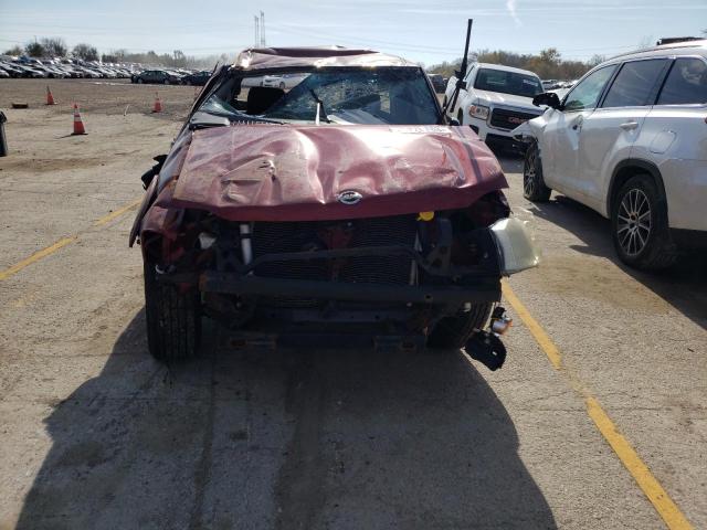 1N6DD26T14C470025 - 2004 NISSAN FRONTIER KING CAB XE BURGUNDY photo 5