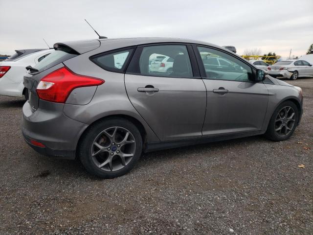 1FADP3K21EL256446 - 2014 FORD FOCUS SE GRAY photo 3