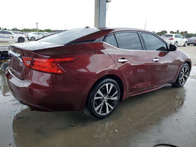 1N4AA6AP7GC445799 - 2016 NISSAN MAXIMA 3.5S RED photo 3