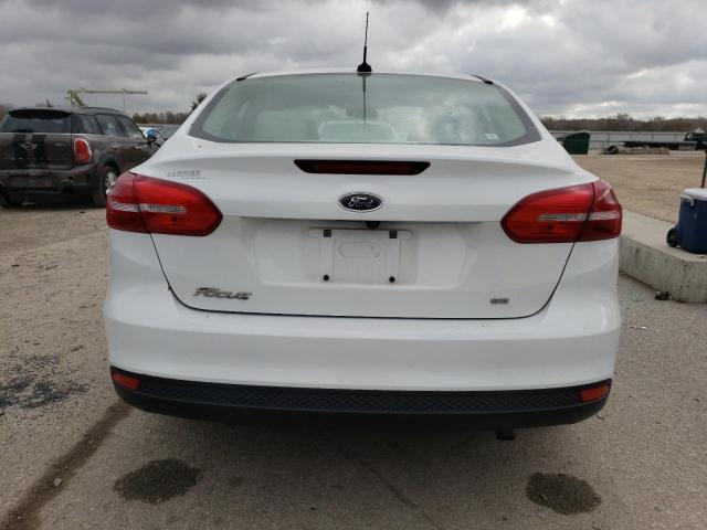 1FADP3F21JL225296 - 2018 FORD FOCUS SE WHITE photo 6