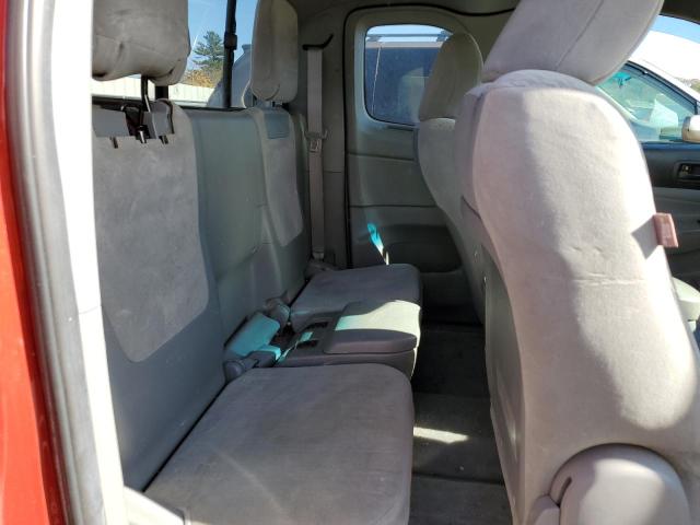 5TETX22N89Z644081 - 2009 TOYOTA TACOMA ACCESS CAB წითელი ფოტო 10