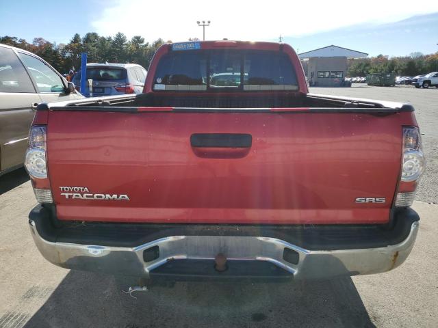 5TETX22N89Z644081 - 2009 TOYOTA TACOMA ACCESS CAB წითელი ფოტო 6