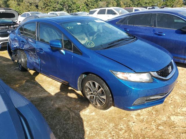 19XFB2F87FE085741 - 2015 HONDA CIVIC EX BLUE photo 4