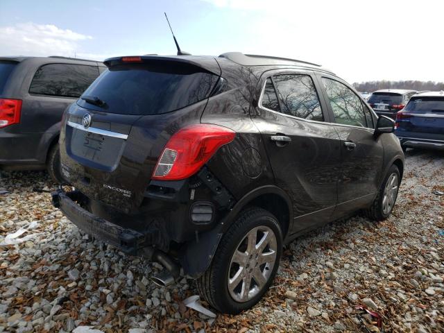 KL4CJGSB6EB645310 - 2014 BUICK ENCORE BROWN photo 3