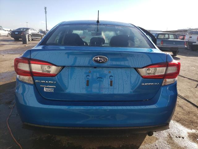 4S3GKAB63P3604702 - 2023 SUBARU IMPREZA BLUE photo 6