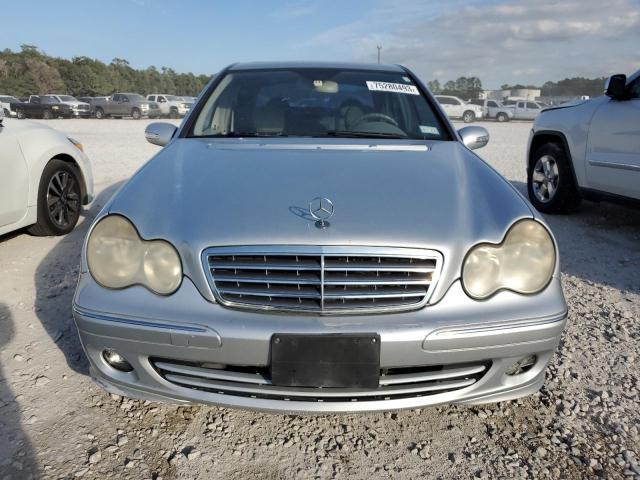 WDBRF54H76A900141 - 2006 MERCEDES-BENZ C 280 SILVER photo 5