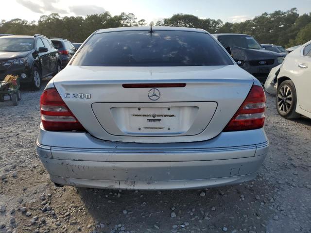 WDBRF54H76A900141 - 2006 MERCEDES-BENZ C 280 SILVER photo 6