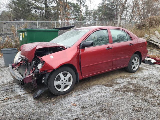 2T1BR32E35C876177 - 2005 TOYOTA COROLLA CE RED photo 1