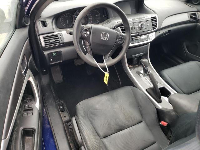 1HGCT1B31EA005048 - 2014 HONDA ACCORD LX-S BLUE photo 8